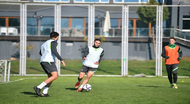 Bursaspor, Gençlerbirliği maçı hazırlıklarına başladı