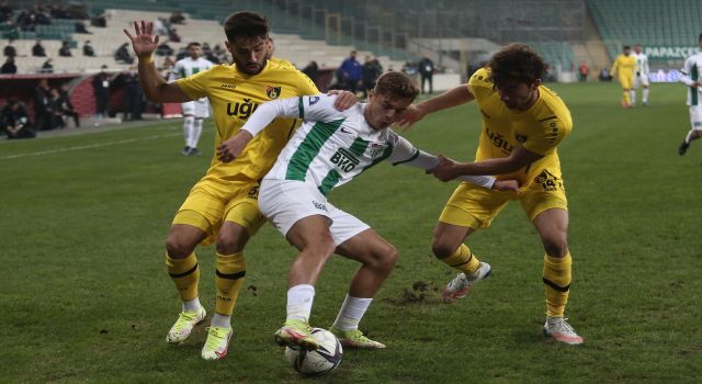 Bursaspor iç sahada kazandığından çok kaybetti