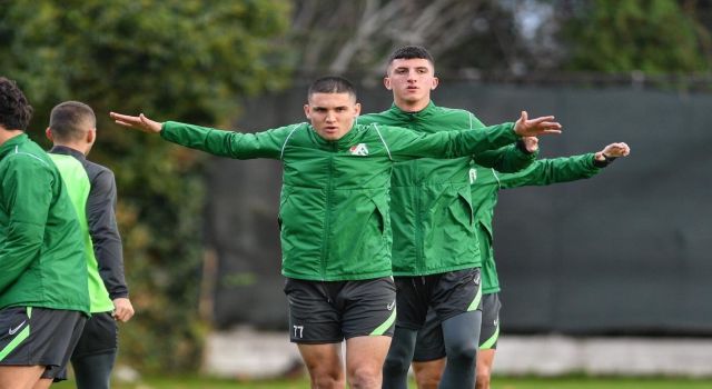 Bursaspor son antrenmanını Denizli’de yaptı