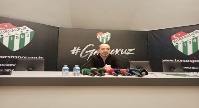 Bursaspor'un yeni teknik direktörü belli oldu