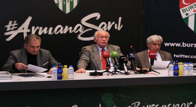 Bursaspor Başkanı Sinan Bür: 'Bu yalnızca bir duraklama'