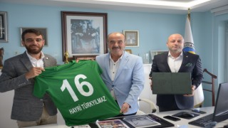 Bursaspor'dan Türkyılmaz'a ziyaret