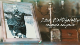 Bursaspor, Ediz Bahtiyaroğlu’nu unutmadı